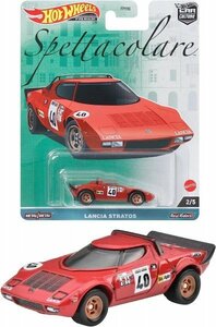 即決☆☆ ホットウィール(Hot Wheels) カーカルチャー スペッタコラーレ - ランチア ストラトス LANCIA STRATOS HKC49 ☆定形外発送可能