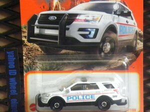 即決☆☆MB 2016 FORD INTERCEPTOR UTILITY POLICE マッチボックス MATCHBOX　