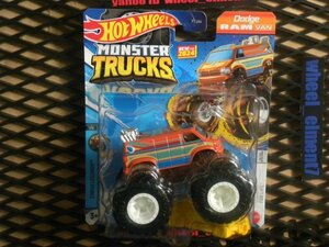 即決☆☆DODGE RAM VAN MONSTER TRUCK モンスタートラック　HOT WHEELS