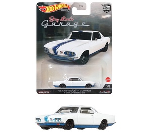 送料　220円〜即決☆☆'66 CHEVROLET CORVAIR YENKO STINGER ホットウィール Hot Wheels JAY LENO'S　　シボレー　コルヴェア