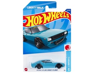 即決☆☆NISSAN SKYLINE 2000GT-R LBWK ☆LIBERTY WALK ケンメリ　スカイライン リバティワークス　ホットウィール Hot Wheels