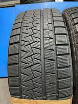 225/45R18 FIRELLI ICE A SIMMETRICO PLUS 4本セットをバリ山_画像7