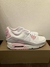 NIKE ナイキ エアマックス90 ウィメンズ25cm ホワイト　ピンク　AIRMAX レディース_画像2