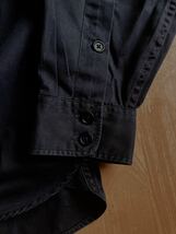 RRL ブラックインディゴコットンCPOシャツ M 全盛期の逸品　ラルフローレン（ ビンテージデニムジャケット_画像8