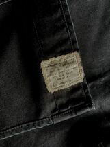 RRL ブラックインディゴコットンCPOシャツ M 全盛期の逸品　ラルフローレン（ ビンテージデニムジャケット_画像2