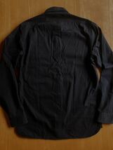 RRL ブラックインディゴコットンCPOシャツ M 全盛期の逸品　ラルフローレン（ ビンテージデニムジャケット_画像7