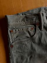 RRL ウエスタンデニム 29/30 ビンテージオリーブ（パンツラルフローレンチノパンミリタリー軍_画像7