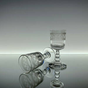  античный baccarat etoile XS ликер стакан 2 покупатель пара прекрасный товар BACCARAT ETOILES