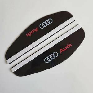 AUDI side mirror visor smoked 2 pieces set 