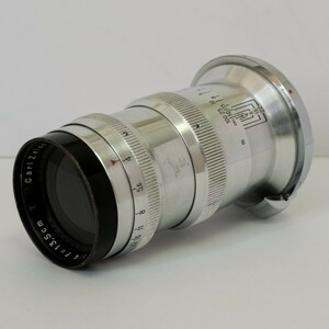 Carl Zeiss Jena ツァイスイエナ Sonnar 13.5cm 135mm F4 contax ゾナー Tコーティング 旧コンタックス マウント コンタックスRFマウント