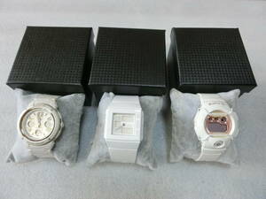 ☆Baby-G BGA-153M-7BJF・BGA-200-7EJF・BG-1005A-7JF 3本　　