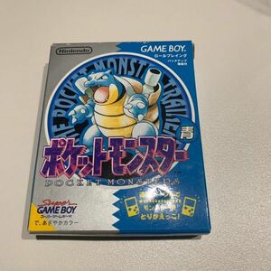 GBソフト ポケットモンスター 青 コンビニ専用 マップあり 説明書欠品