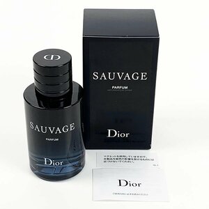 残約9割 Dior ディオール SAUVAGE PARFUM ソヴァージュ パルファン 60ml 香水 [U11170]