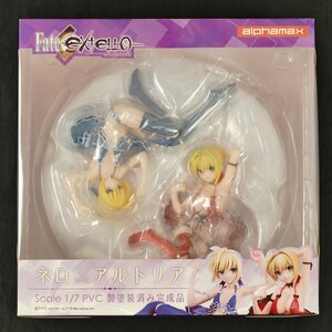 未開封 alphamax アルファマックス 1/7 ネロ and アルトリア Fate / EXTELLA フィギュア PVC製 塗装済み完成品 [M10756]