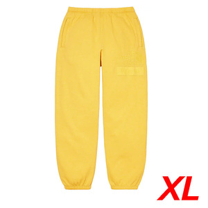 ★新品★Supreme The North Face Pigment Printed Sweatpant Yellow XL [FW22] 