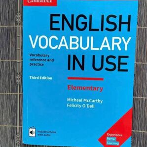 Cambridge English vocabulary in use elementary 英語教材　参考書　英語　英語勉強