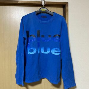 BLUE/BLUE long sleeve T shirt 2