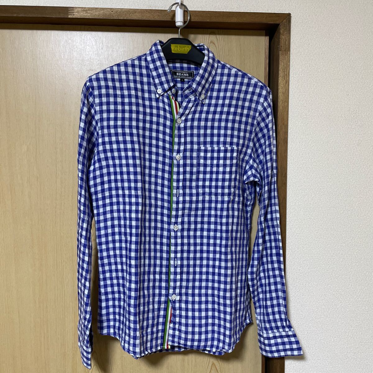BEAMSチェックシャツ Sサイズ