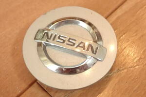 日産 純正 センターキャップ ① 1個 適合車種 不明 外装 ホイール キャップ 中古品 シルバー 銀色 ニッサン Nissan