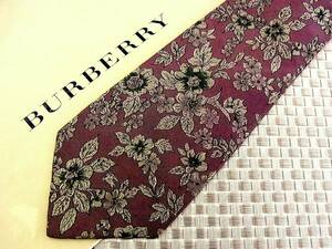 !6FK0011 [ цветок ][Burberry] Burberry галстук *