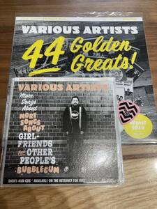 VA 「44 Golden Greats! 」2xCD+7ep mutant pop 限定200枚　punk rock melodic dillinger four ピック　ステッカー付き　ramones レア