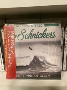 Die Schnickers 「Der Sonne Entgegen 」CD 帯付き　punk pop surf waterslide rock 母国語パンク　melodic ramones germany ドイツ