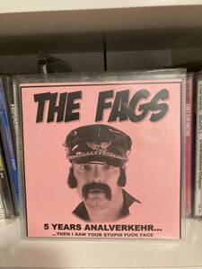 The Fags 「5 Years Analverkehr 」CD demo pumk pop ramones queers screeching weasel melodic monster zero