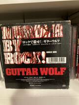 ギターウルフ 「ロックで殺せ！ 」CD ジャケ擦れあり　punk rock guitar wolf garage ロック　ロックンロール　japanese_画像2