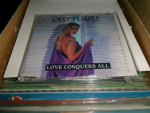 1オーナー品■Deep Purple 西ドイツ盤CD「 Love Conquers All/slow down sister」 ディープ・パープル　梅田で購入