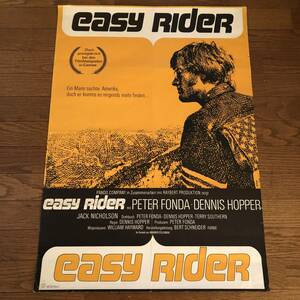 「イージー★ライダー」西ドイツ版ポスター 初版オリジナル ピーター・フォンダ、デニス・ホッパー EASY RIDER ジャック・ニコルソン 