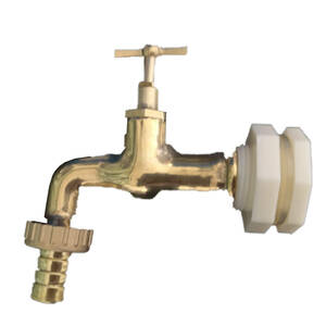  rain water use DIY* Italy ITAP company manufactured brass faucet ( size 20A, tanker adaptor ( made in China )) set 