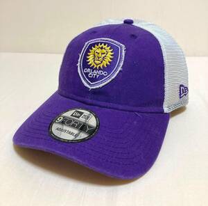 New Era ニューエラ MLS Orlando City Soccer Club Truckers 9FORTY Meshキャップ フリーサイズ