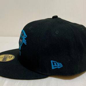 New Era ニューエラ NFL Carolina Panthers パンサーズ 59FIFTY Fit キャップ サイズ 7 3/4.の画像3