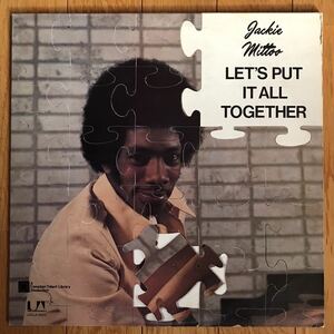 ☆LP☆ 激レア！カナダオリジナル！JACKIE MITTOO / LET'S PUT IT ALL TOGETHER raregroove インストレゲエ オルガン 1975