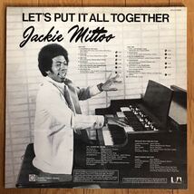 ☆LP☆ 激レア！カナダオリジナル！JACKIE MITTOO / LET'S PUT IT ALL TOGETHER raregroove インストレゲエ オルガン 1975_画像2