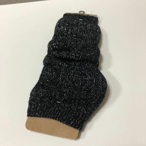K226 new goods leg warmers Brown Kirakira .. socks socks fashion miscellaneous goods small articles 