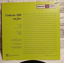 GALAXIE 500【 ON FIRE 】UKオリジナル盤 LP★1989年 レア★ROUGH TRADE RECORDS ギャラクシー500 レコード オルタナティブ シューゲイズ_画像2