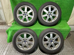 VOLVO ボルボ 純正 16インチ 6.5J +52.5 PCD108 5H【205/55R16】GOODYEAR 2023年製 7分山 夏 ラジアルタイヤ付4本セット！