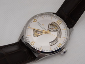 HAMILTON Jazzmaster Open Heart Auto ハミルトン ジャズマスター オープンハート 自動巻き 42mm H32705551 未使用品 保証あり