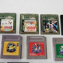 【まとめて】ゲームボーイカラー ゲームボーイ ゲームボーイアドバンス GB GBC GBA ソフト ポケモン ハム太郎 ワイヤレスアダプター_画像6