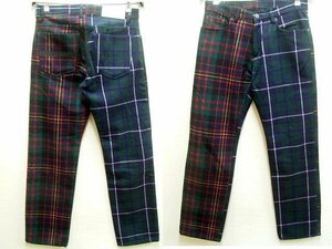 * prompt decision [W32L32][L]GENERAL RESEARCH 01AW archive ARCHIVE 2 DIFFERENT TARANS tartan check General Research pants #6195