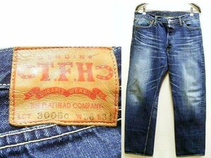 * prompt decision [W36] Flat Head 3005C strut 14.5oz red tab Vintage reissue replica Denim pants THE FLAT HEAD#13