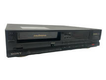映像機器 SONY ソニー SL-F205 Beta max ベータ マックス ビデオデッキ 本体のみ_画像1