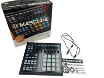 【通電確認済み】NATIVE INSTRUMENTS ネイティブ・インストゥルメンツ MASCHINE MK2 ブラック DJ DTM サンプラー 中古品_画像1