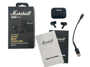 【美品/通電確認済み】MARSHALL マーシャル MOTIF A.N.C ワイヤレス ブルートゥース イヤフォン イヤホン