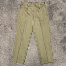 イギリス軍 ALL RANKS No.2 DRESS TROUSERS ドレスパンツ トラウザーズ (DEAD STOCK) 室内試着_画像1