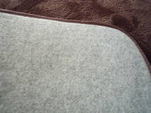 冬用 カーペット センターラグ 3畳用 200×240 茶 絨毯★送料無料_画像5