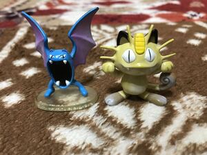 ポケモン　コレクション　ニャース　ゴルバット　2種セット　フィギュア モンコレ ポケットモンスター 貴重　