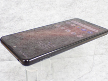 【中古】SIMロック解除 au AQUOS sense5G SHG03 ブラック 黒 SHARP スマホ 本体 Android SIMフリー 制限〇 一括購入(NKB47-49)_画像5