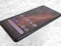 【中古】SIMロック解除 au AQUOS sense5G SHG03 ブラック 黒 SHARP スマホ 本体 Android SIMフリー 制限〇 一括購入(NKB47-48)_画像8